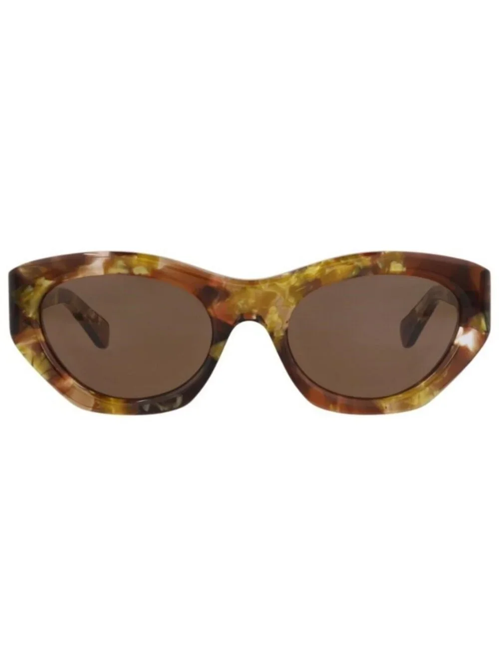 New Chloé Womens Cat Eye Havana Havana Brown Fashion Designer Sunglasses